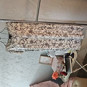 J. Jill Wearever Collection short sleeve floral dress. Size M.